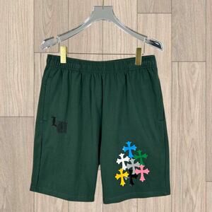 Classic Chrome Hearts Shorts Green